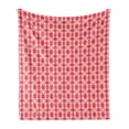 thumbnail image 1 of Ikat Soft Flannel Fleece Throw Blanket, Eastern Inspired Pattern with Geometric Elements Repetitive Motifs Abstract Shapes, Cozy Plush for Indoor and Outdoor Use, 70" x 90", Multicolor, by Ambesonne, 1 of 5