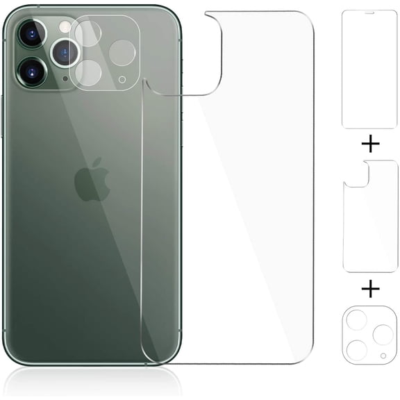 Ikdjsk 3 Pack Screen Protector for iPhone 11 Pro Max, Tempered Glass, Anti-Scratch, Full Body Protection, Compatible with iPhone 11 Pro Max