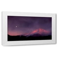 thumbnail image 1 of Ike Leahy 4x14 White Modern Wood Framed Wall Art Titled - Mt. Hood XXIX, 1 of 5