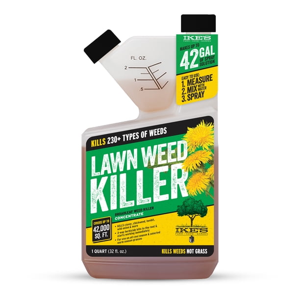 Ike's Farm 32 oz. 3-Way Lawn Weed Killer - Walmart Business Supplies