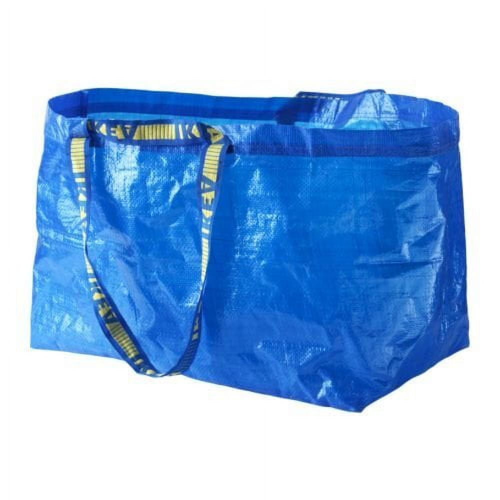 FRAKTA Shopping bag, large - blue 21 ¾x14 ½x13 ¾ /19 gallon