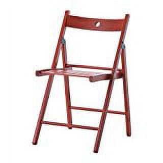 Ikea 4 Packs Folding chair, red