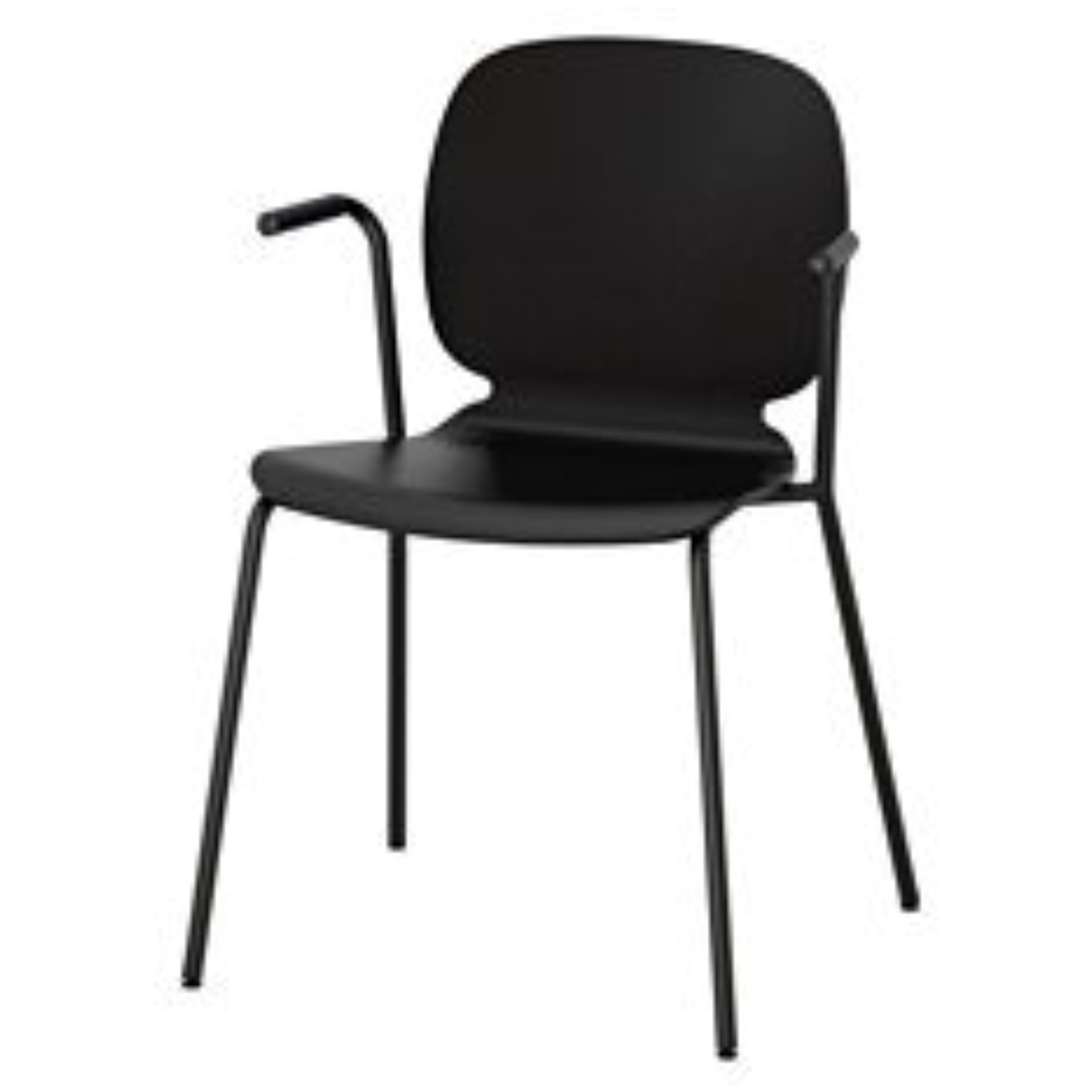 Ikea Armchair, black, Dietmar black 12204.2920.3034