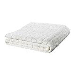 VÅGSJÖN Bath towel, white, 28x55 - IKEA