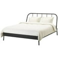thumbnail image 1 of Ikea Bed frame, gray, Lönset Full/Double size, without mattress 19204.172329.2222, 1 of 1