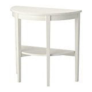 Ikea white online entry table