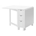 thumbnail image 1 of Ikea Gateleg table, white 1626.2928.1014, 1 of 5