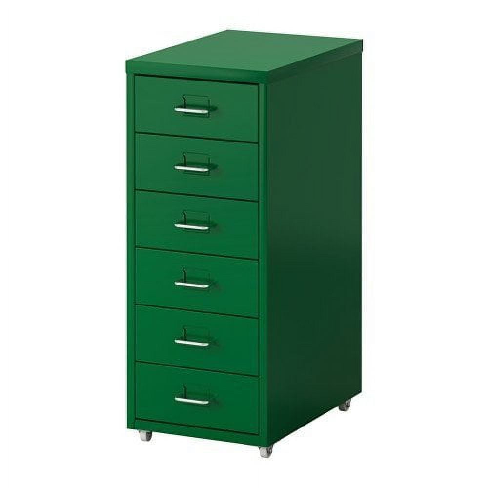 IKEA HELMER ヘルメル Ikea Helmer Drawer Unit on Casters (Green) - Walmart.com
