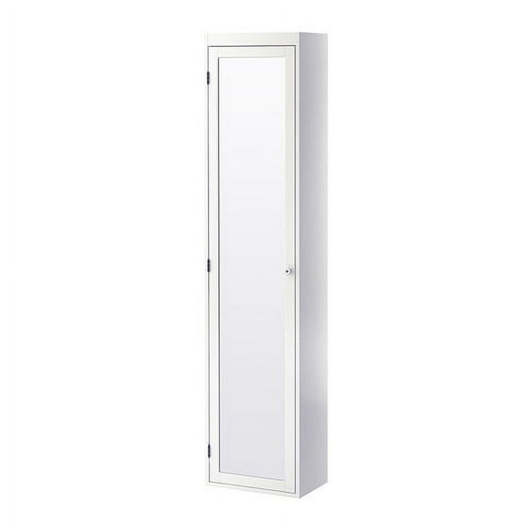 Ikea High cabinet with mirror door white 1226.202329.3830