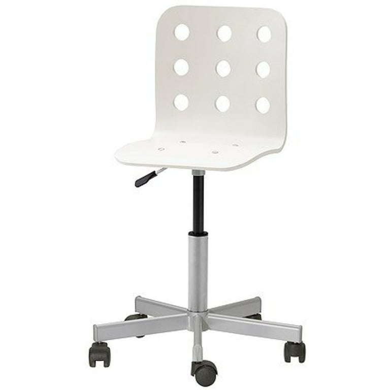 ÖRFJÄLL Child's desk chair, white/Vissle blue/green - IKEA