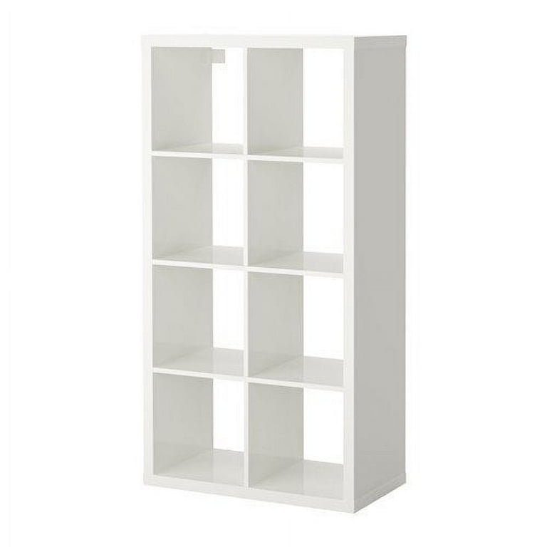 Ikea kallax bookcase shelving unit display high gloss deals