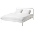 thumbnail image 1 of Ikea King Size Bed frame, white, Lönset 4204.17262.2230, 1 of 1