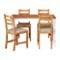 Ikea Table and 4 chairs light antique stain Vittaryd beige 14202.2235.3038 Walmart