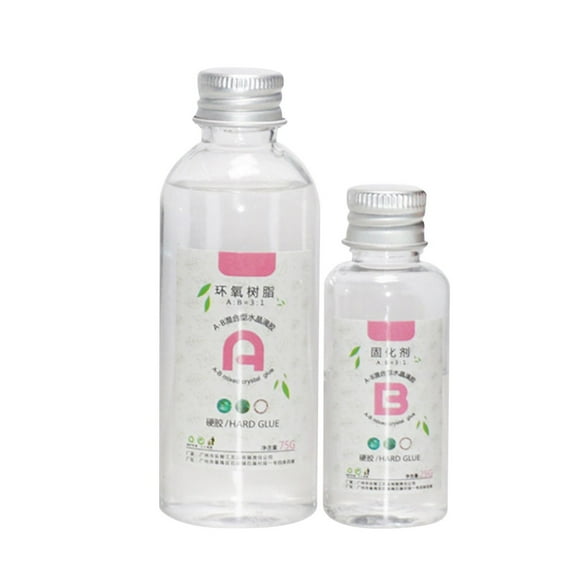 Ikeay 100Ml Quick Sealant Glue Resin Dry Ultratransparent Glass Epoxy Component Two Artscrafts Sewing,Resin Glue,Drip Adhesive,Clearance Sale