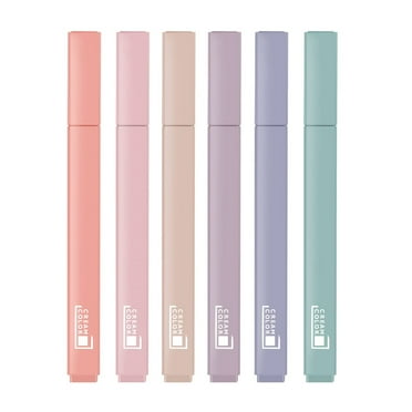 Aesthetic Pastel Highlighters - 20 Colors No-Bleed Bible Pens With Soft Chisel Tips For Journaling & Study