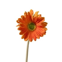 Ikeay Artificial Daisy Flowers, Realistic Pu Single Stem Fake Flower for Wedding Home Decor, Bendable Stem for Diy Arrangements, No Fade
