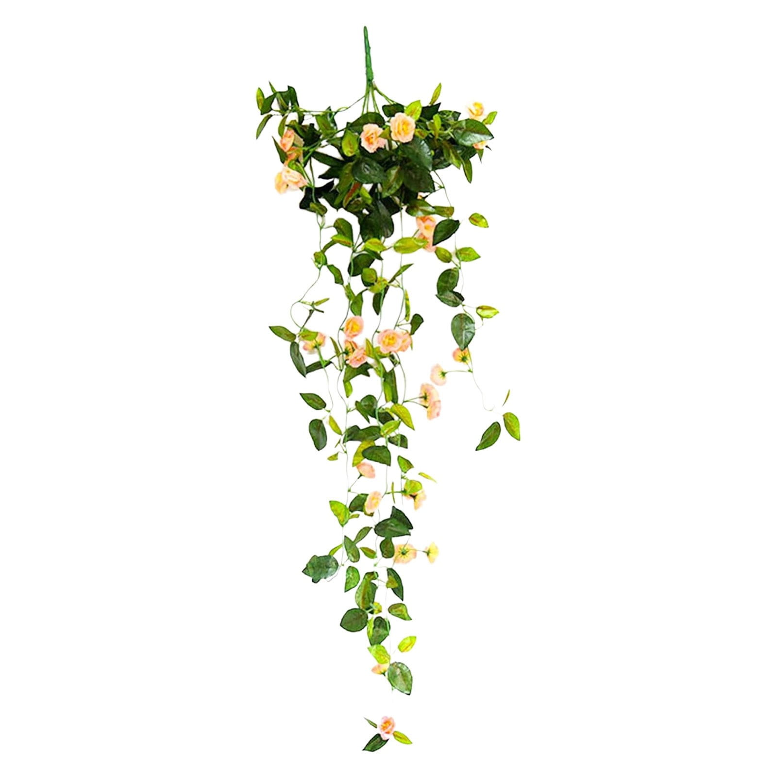 Ikeay Artificial Hanging Rose Plant Silk Flower for Home Garden Wedding ...