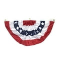 thumbnail image 1 of Ikeay Banner Clearance,American Fan Shaped Flag Star Spangled Flag Semicircular Flag Independence Day Labor Day Flag,Blue, 1 of 4