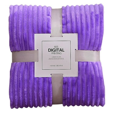 Ikeay Blanket Throw Blanket for Sofa Bed - Blanket Soft, Plush and Lightweight X Blanket