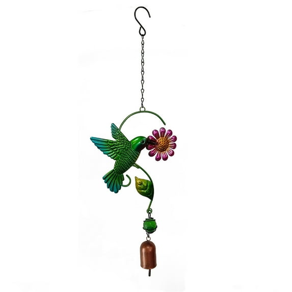 Ikeay Butterfly And Dragonfly Wind Chime, Garden Hanging Decor with Natural Design, Outdoor Courtyard Decoration for Patio, Balcony, And Porch