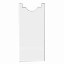 Ikeay Clear Bed Gap Stopper, 8Mm Acrylic Furniture Spacer for Headboard & Sofa, Tool-Free Wall Protector for Dorm, Apartment, Hotel Clear