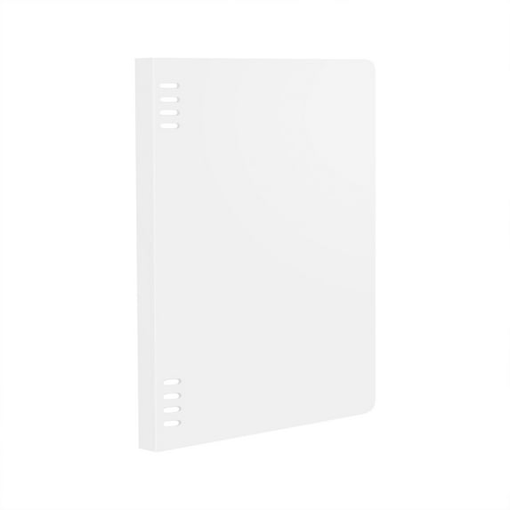 Ikeay Clearance Folder|B5 Push-Pull Rainbow Loose-Leaf Cover (Transparent White)