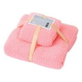 thumbnail image 1 of Ikeay Coral Fleece Bath Towel 35*75,Coral Fleece Towel Bath Towel Mother in Law Set Towel Children Adult Soft Absorbent Four Seasons Available Towel Bath Towel Two Piece Set, 1 of 9