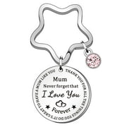 Ikeay Family Blanket Day Keyring Daughter Keychain Key Gift Ring Mum Keyring Mother Daughter Mother's Decoration Hangs As Shown Spring Deals