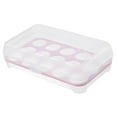 thumbnail image 1 of Ikeay Food Storage Refrigerator Large Capacity Egg Rack Egg Crisper Refrigerator Egg Storage Container Organizer Transparent Plastic Storage Container 1X Egg Carton, 1 of 9