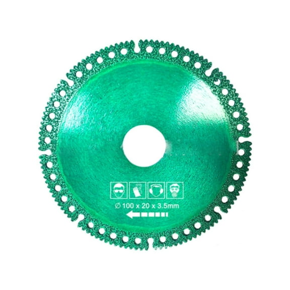 Ikeay Indestructible Disc 2.0 Cut Everything in Seconds 2024 New Composite Multifunctional Cutting Saw Cutting Upgrade 4 Inch Indestructible Disc for Angle Grinder 7/8 In