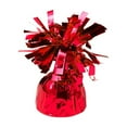 thumbnail image 1 of Ikeay Metallic Black Balloon Weight 1-Pack, 6 oz Reusable Heavy Table Centerpiece for Birthday Wedding Christmas Graduation Party Decoration Red, 1 of 4