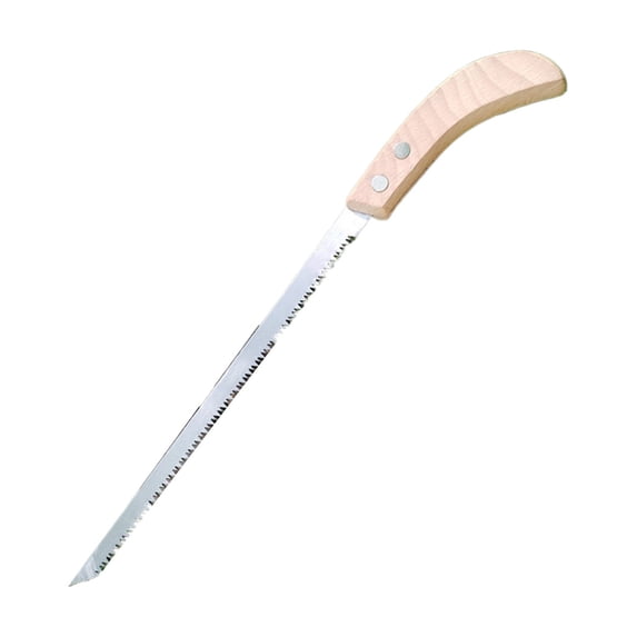 Ikeay Outdoor Portable Hand Saw 9 Inch Household Garden Small Hand Saw Rugged Triple Tooth Steel Mini Hand Saw with 3 Rugged for Camping Pruning Backpacking Outdoors,Fine-Tooth Saw