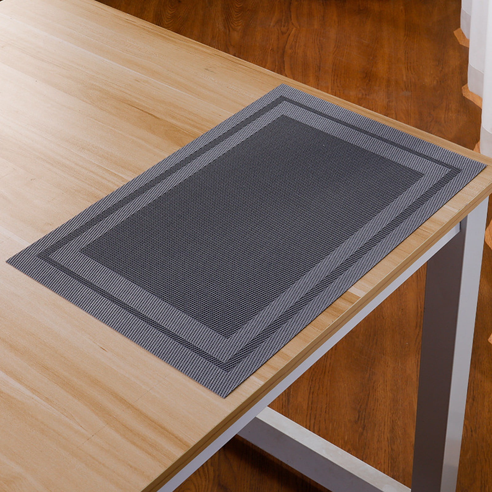 Ikeay Placemat| Elegant Placemats Placemats Stain Pvc Table Mats Woven ...
