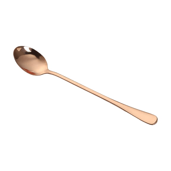 Ikeay Spoon, Coffee Stirrers Ice Tea Spoon Stainless Steel Iced Teaspoon for Mothers Milks Tea Mixing Cocktail Stirring Coffee, CutleryâS
