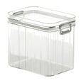 thumbnail image 1 of Ikeay Storage Box, Cereal Containers Storage Airtight Food Storage Containers Set Plastic Kitchen Pantry Containers with Lids Clear Storage Containers for Cereal Flour Pasta Sugar Snack, 1 of 6