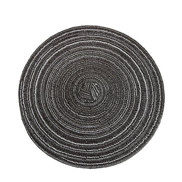 Ikeay Table Mat, Placemats Washable Woven Vinyl Placemats for Dining Table Plastic Placemats, Table Mat