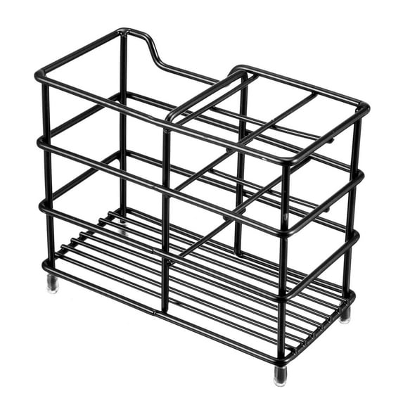 Ikeay Toothbrush Holder, for Bathroom 5 Slots Stainless Steel Electric Toothbrush Holder, for Bathroom Toothpaste Holder Stand with Multi Functional Bathroom Accessories Organizer