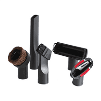 Ikeay Vacuum Cleaner Attachment Kit, 5-Piece Brush Nozzle Tool Set with Adapter, for Pet Hair, Upholstery, Dusting, And Tight Spaces Cleaning