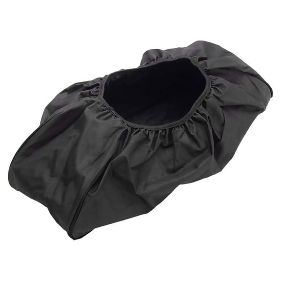 Ikeay Waterproof Winch Cover 8500-17500 Lbs - Heavy Duty Dust Proof Protector for Truck, Jeep, Atv Winches, All Weather Fabric Black