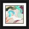 thumbnail image 1 of Ikeda, Haru 12x12 Black Ornate Wood Framed with Double Matting Museum Art Print Titled - Youth Reinvented II (detail), 1 of 4