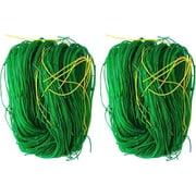 2 Pack Garden Plant Trellis Netting, 6 Feet x 16.5 Feet Heavy-Duty Plant Support Vine Net for Climbing Plants, Garden Trellis Net for Plant Growing Flexible String Net