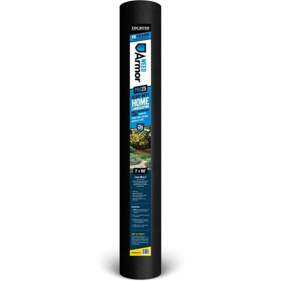 Ikes 114815 3 x 300 ft. Weed Armor Pro 25