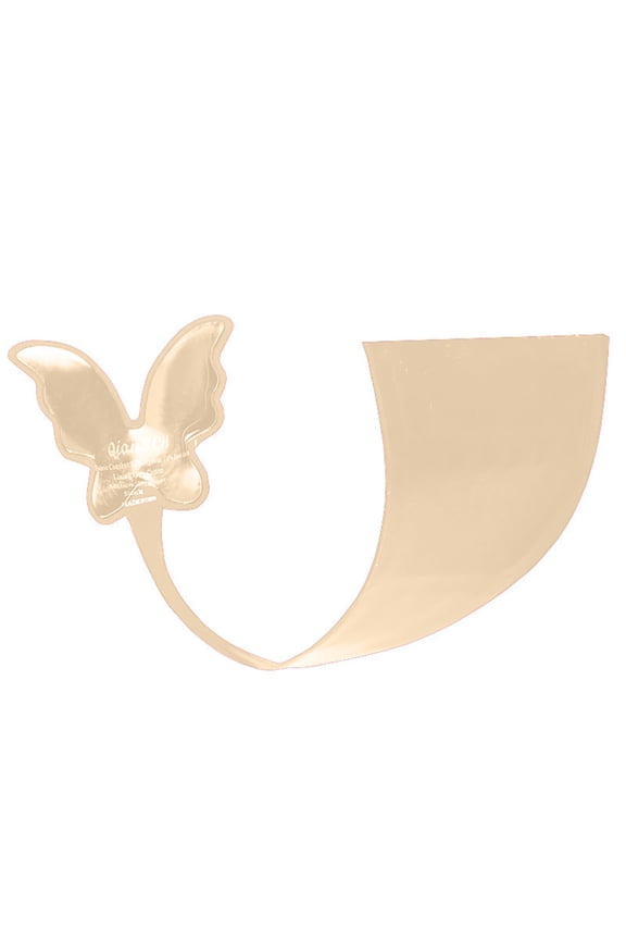 Women Sexy Ribbon Mesh Thong Pants Transparent Invisible Butterfly Shaped Panty