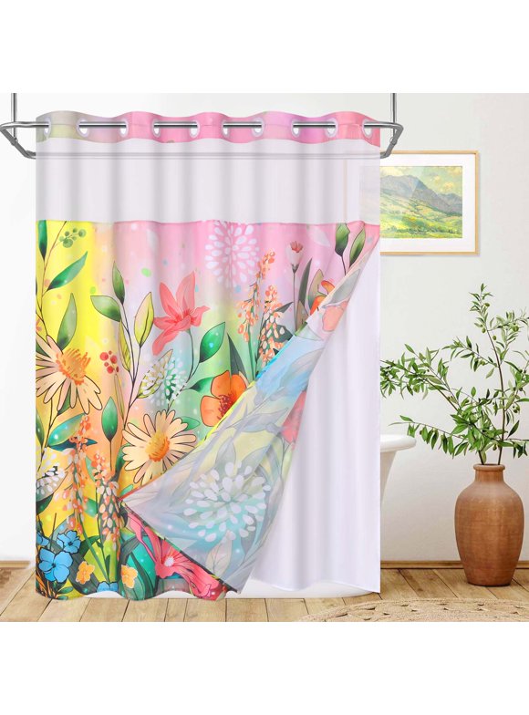 Hookless Shower Curtains in Shower Curtains & Accessories