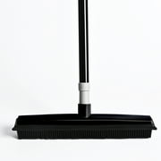 Ikfashoni Rubber Broom, Pet Hair Remover for Carpet,Black
