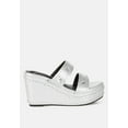 thumbnail image 1 of Iki Diki Rhinestone  Diamante Wedge Sandals, 1 of 11