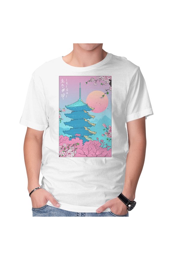 Ikigai In Kyoto Unisex T-Shirt Tee Sweatshirt Hoodie Tank Top