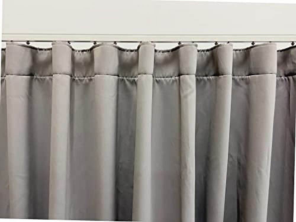 Ikiriska Add Ripplefold Tape to Our Custom Curtains, Tape Will be Attached to The Curtains (100")