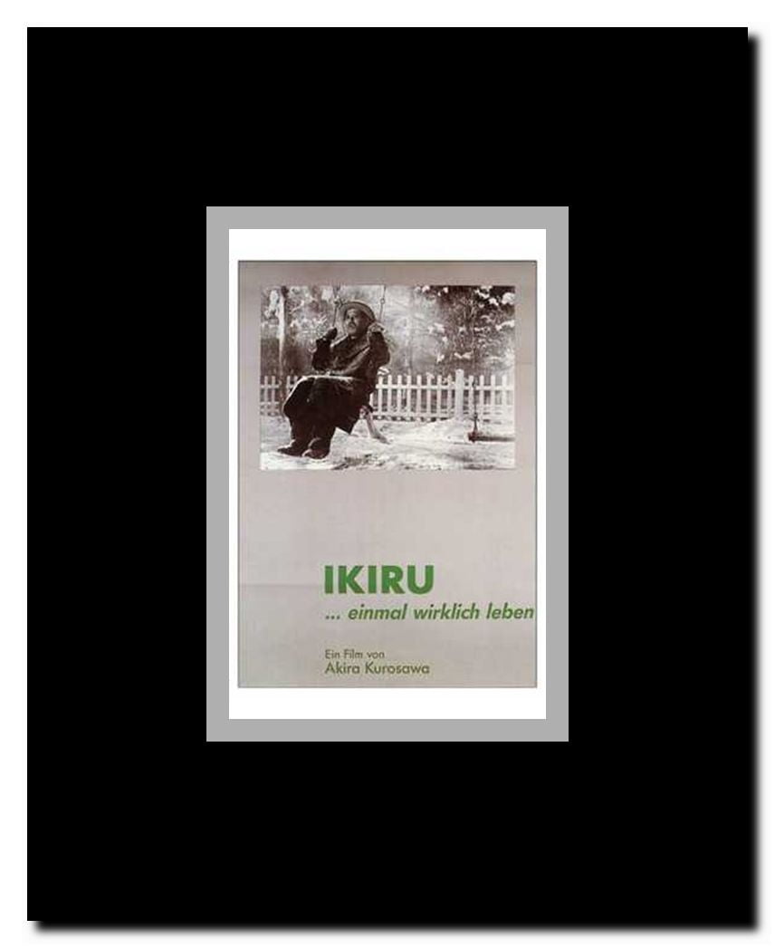 Ikiru Framed Movie Poster