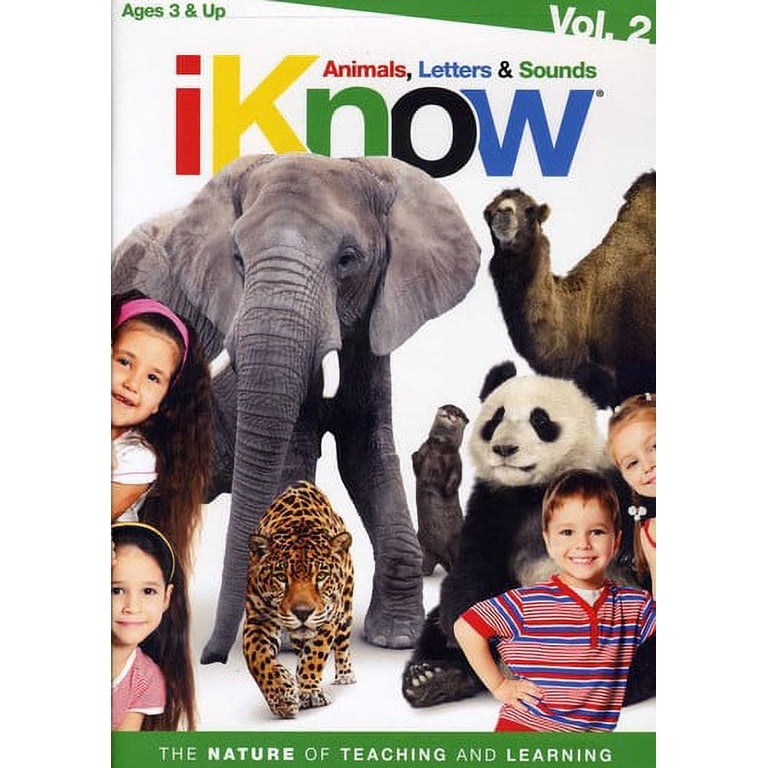 Iknow: Vol. 2-Animals Letters & Sounds [DVD] - Walmart.com